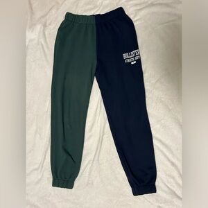 Hollister Split Color Sweatpants, Size: Small, gently worn